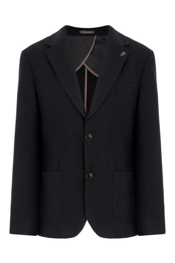 Black jacket with wool be Gentleman 2