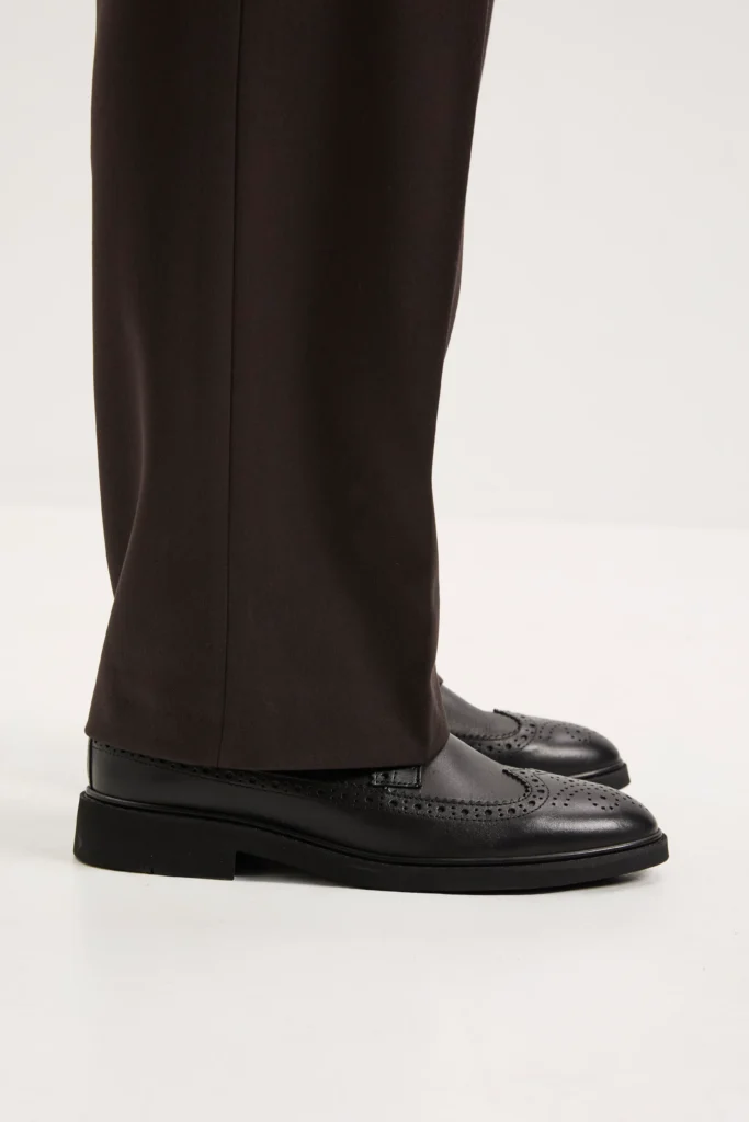 Туфлі-броги чорні be Gentleman 2