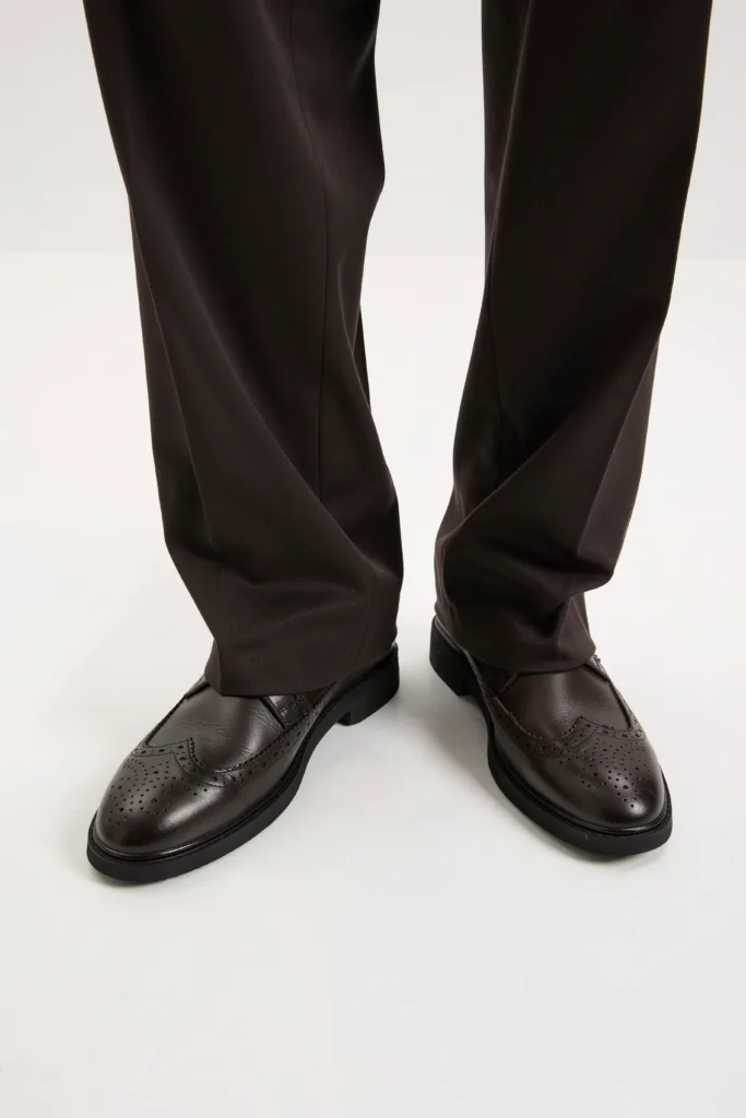 Туфлі-броги коричневі be Gentleman 2