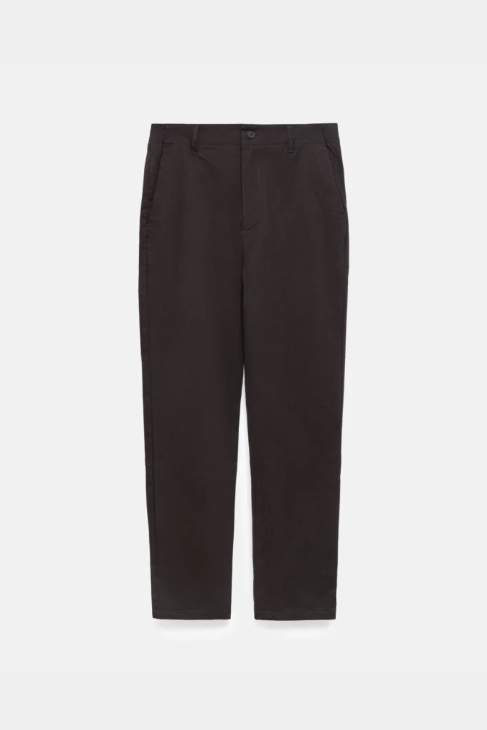 Штани-чіноси прямого крою коричневі be Gentleman 2