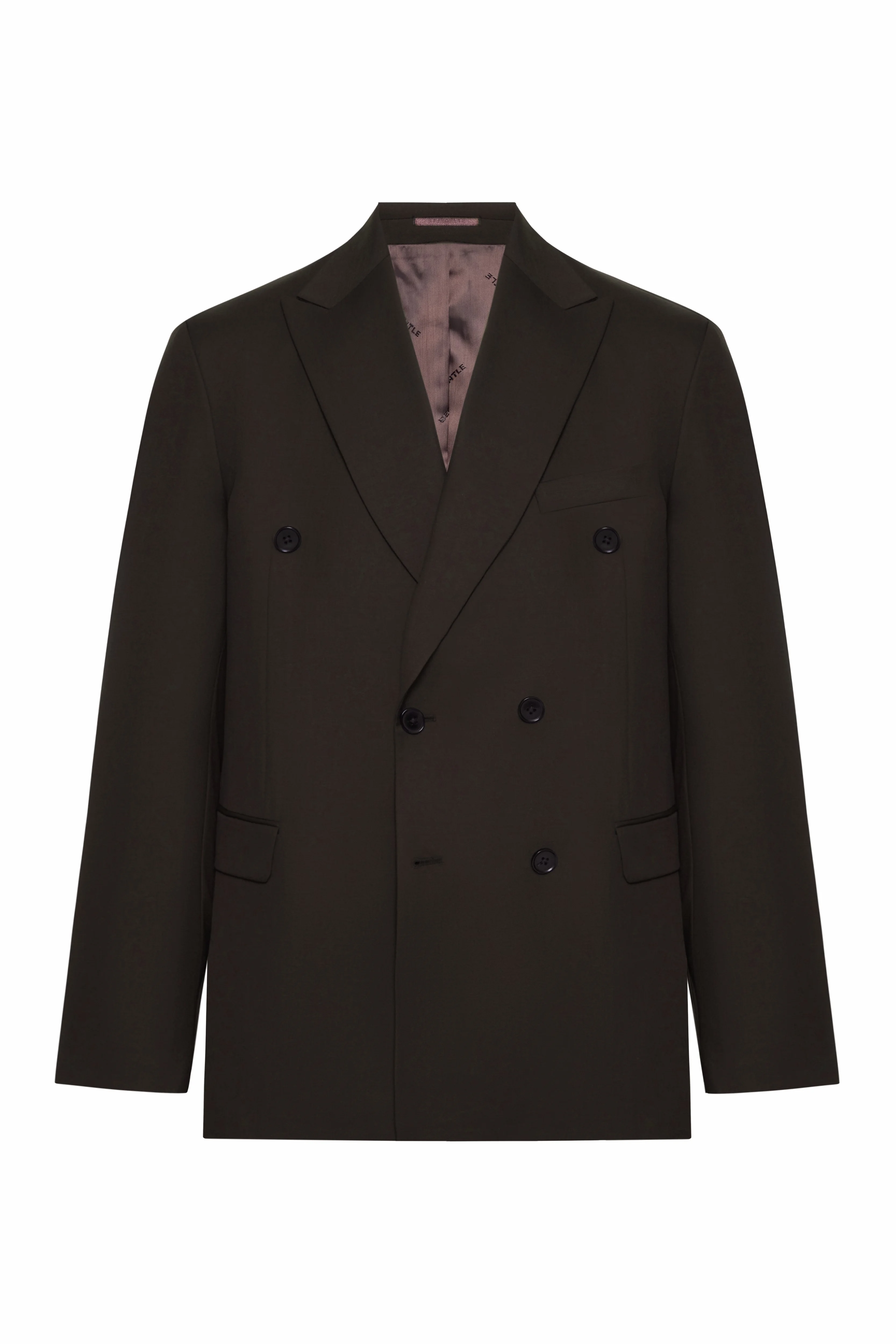 be Gentleman Костюм двобортний Deep brown