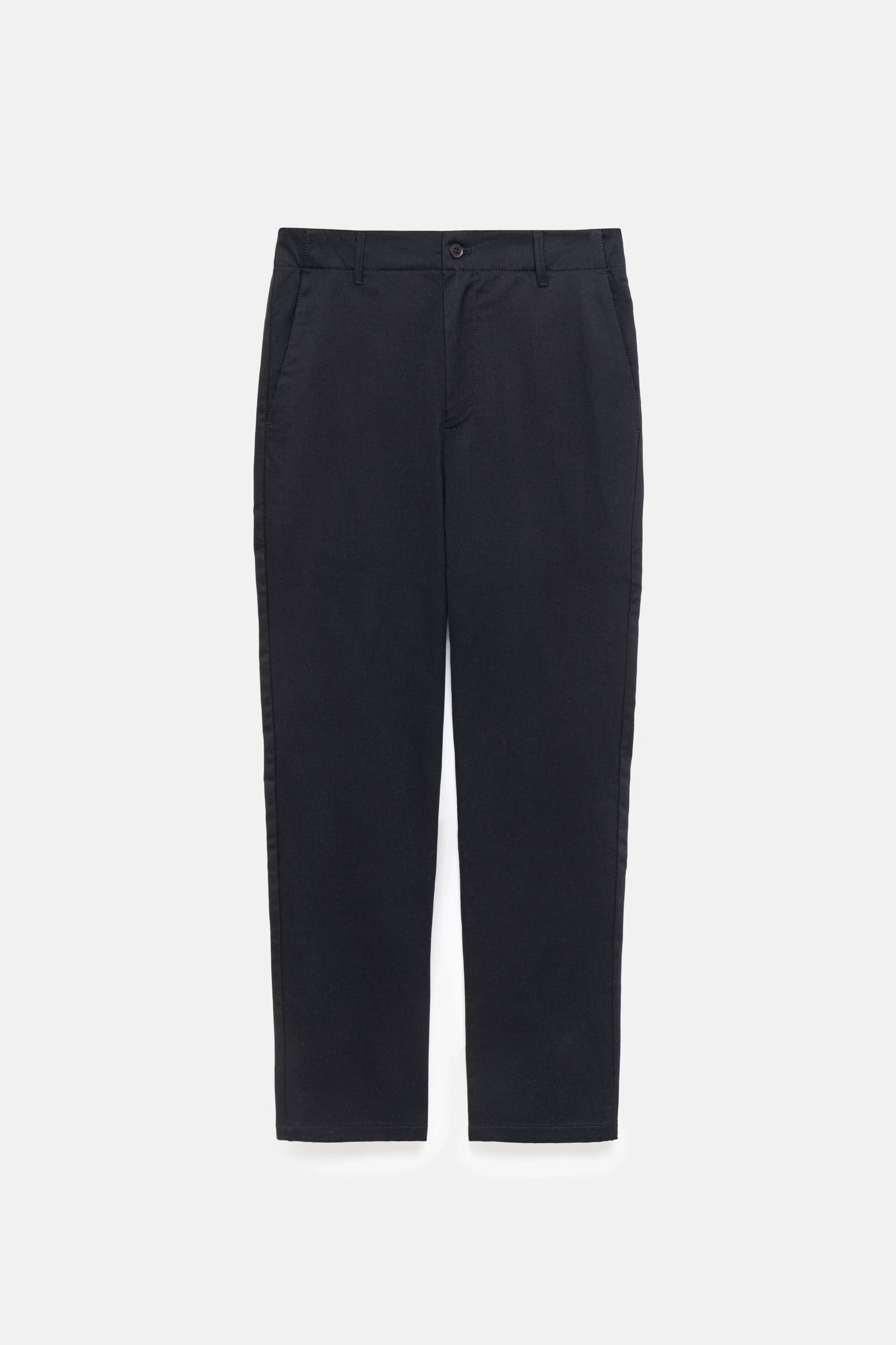 Штани-чіноси прямого крою чорні