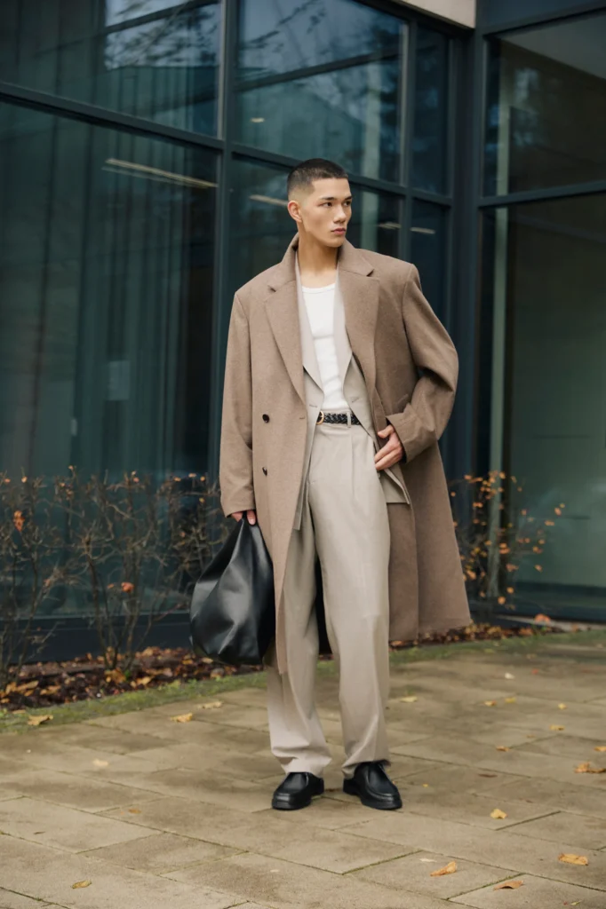 Костюм двобортний Light beige be Gentleman 2