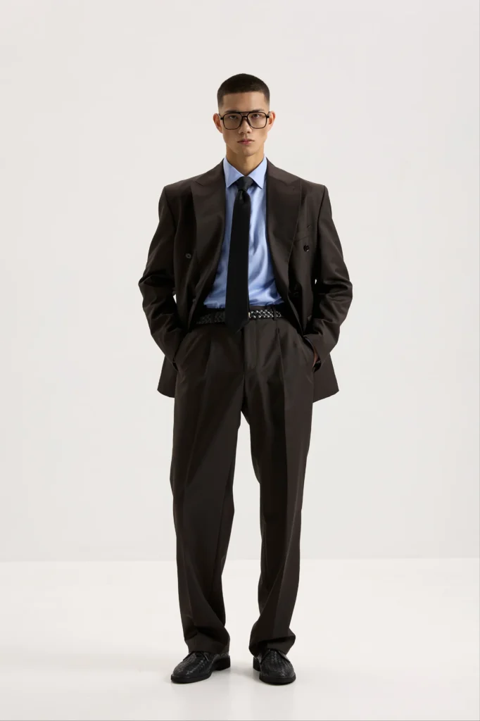 Костюм двобортний Deep brown be Gentleman 2