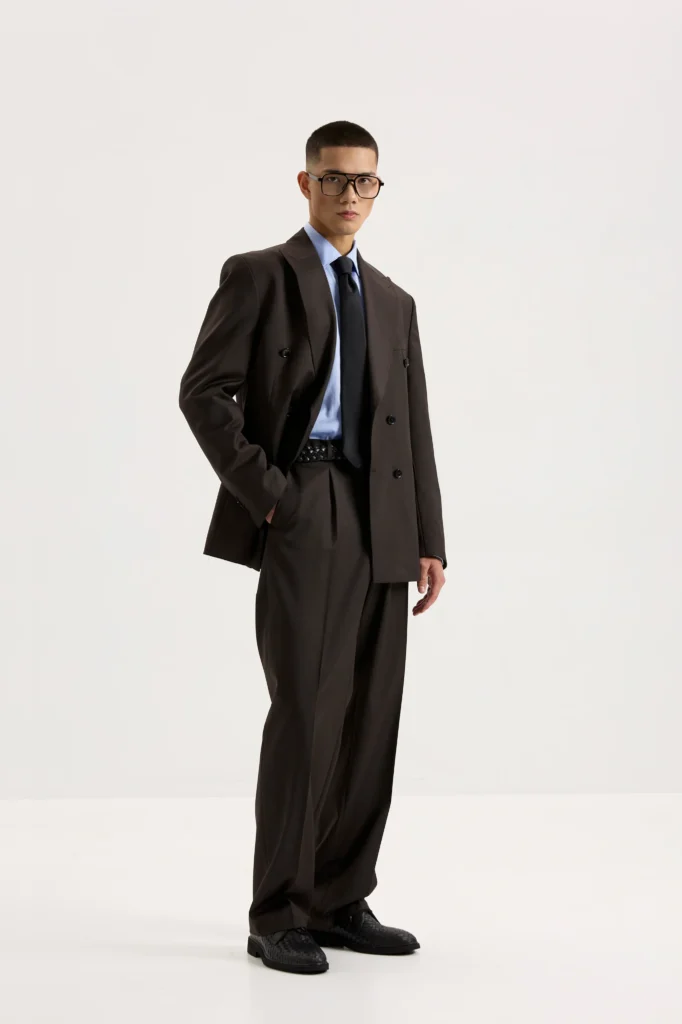 Костюм двобортний Deep brown be Gentleman 2