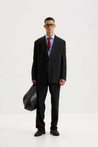 Костюм двобортний Jet black be Gentleman 5