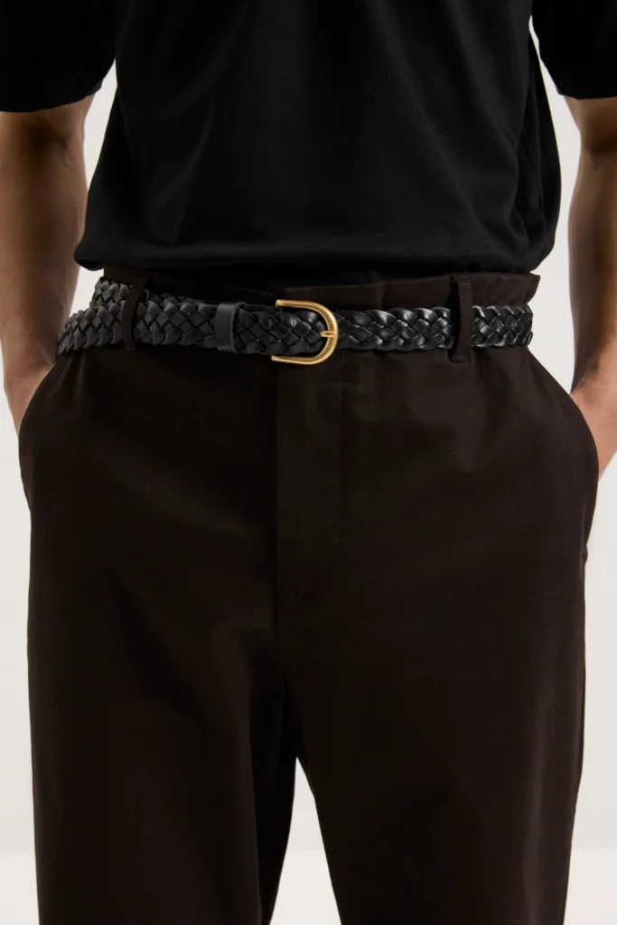 Штани-чіноси прямого крою коричневі be Gentleman 2