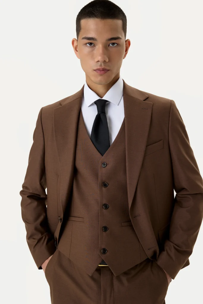 Костюм-трійка Cocoa Beige be Gentleman 2