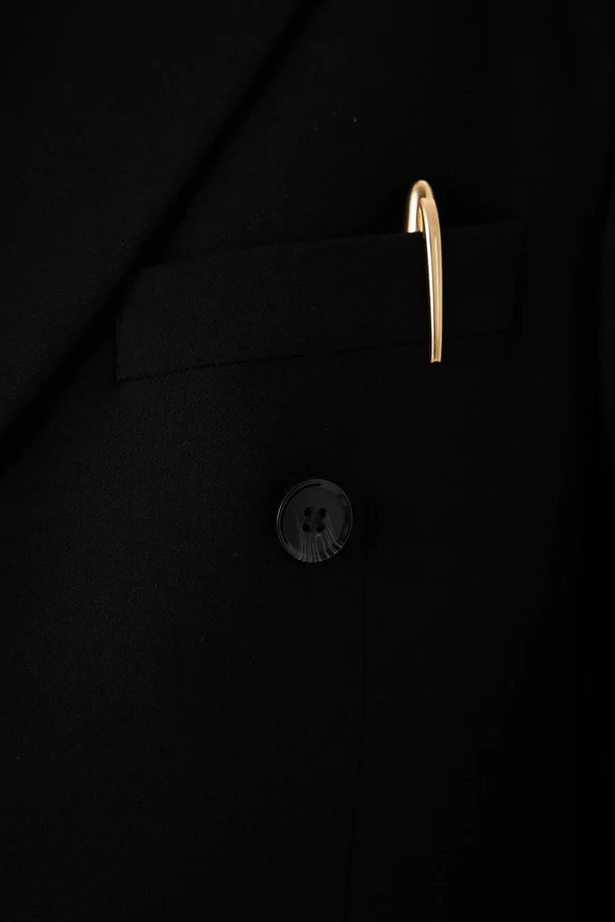 Костюм Obsidian Double двобортний чорний be Gentleman 2