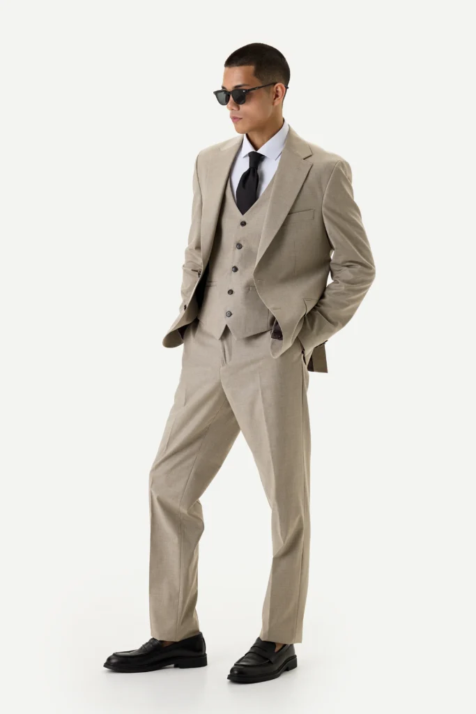 Костюм-трійка Cream Beige be Gentleman 2