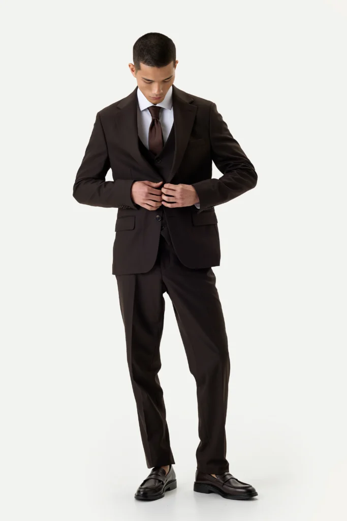 Костюм-трійка Coffee Dust be Gentleman 2