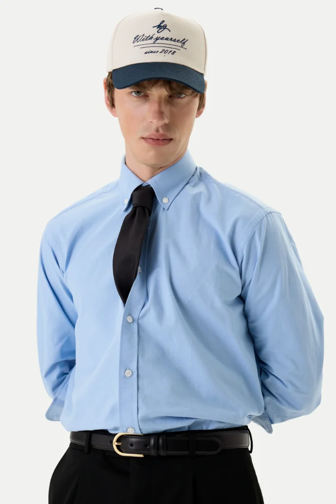 Кепка з лого молочна be Gentleman 2