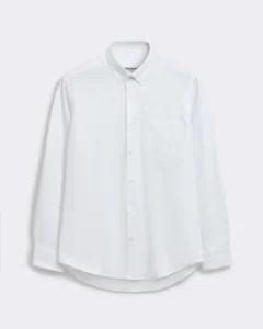 Сорочка-оксфорд біла з кишенею be Gentleman 5